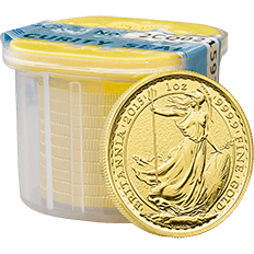 Britannia 2015 1 oz Gold Ten Coin Tube