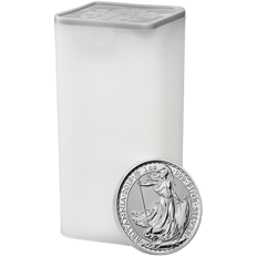 Britannia 2019 1 oz Silver Twenty Five Coin Tube